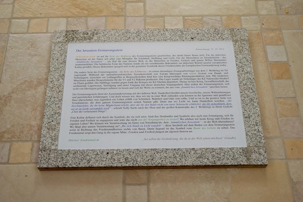One of the information boards